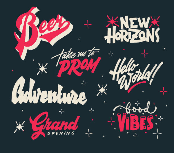 Lettering Logos