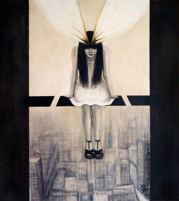 "H" /cycle Alphabet/, Swing, 90x100 cm