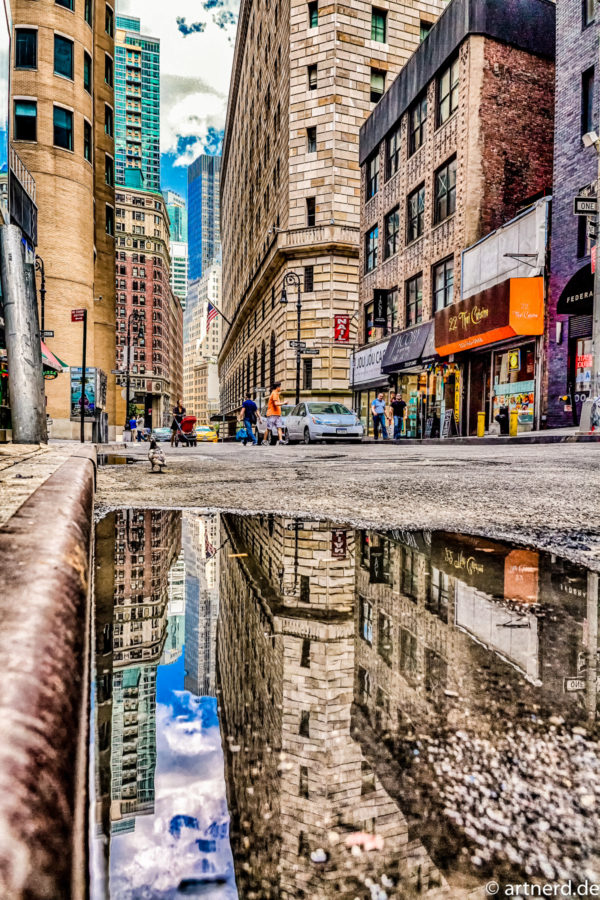 Skyscraper in a Puddle