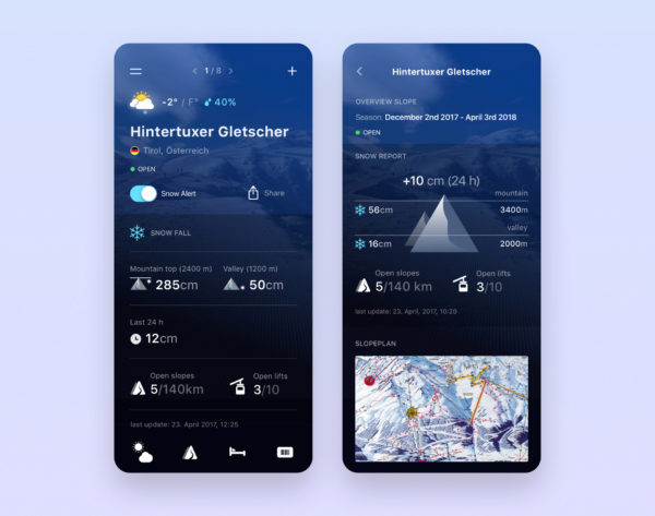 user interface design for mobile app
