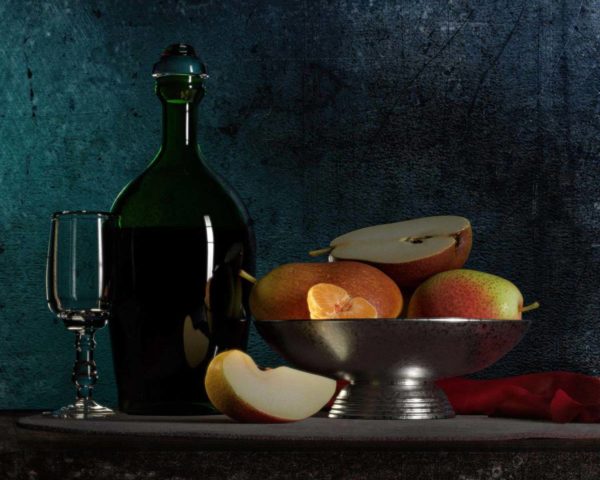 a bowl of fruit...