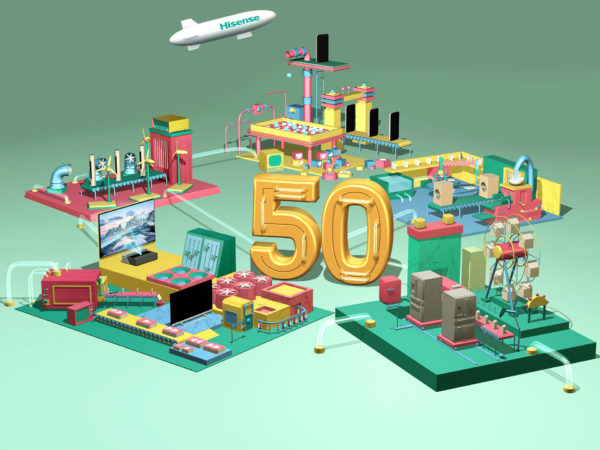 Hisense 3D visual