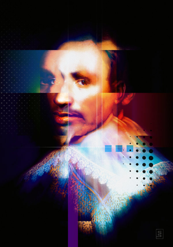 Golden Age Abstraction No. 3