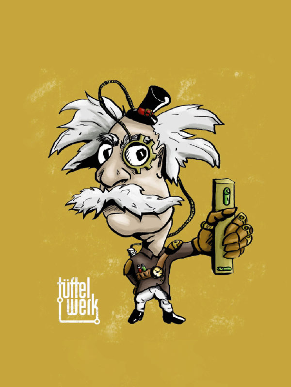 Repair cafe – branding and character illustrations