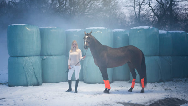 Lena mit Pferd