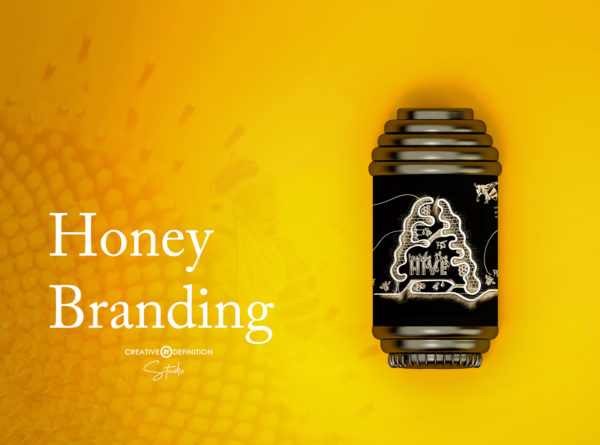 Inside the Hive. Honey Branding.