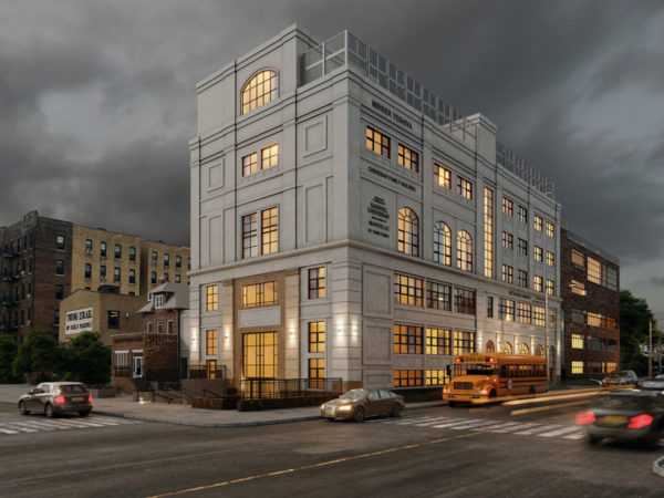 Renovation of the facades of historic building
Mirrer Yeshiva Educational Institute in NY