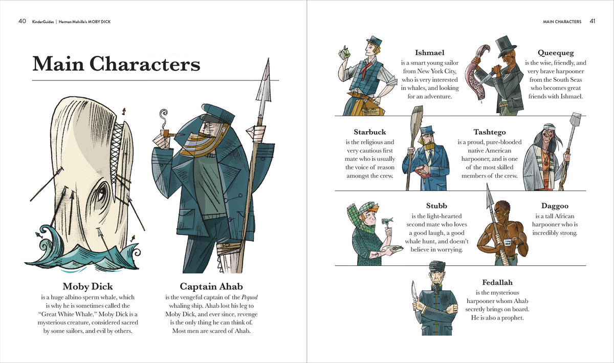 KinderGuides Early Learning Guide to Herman Melville's Moby Dick | Skillmill