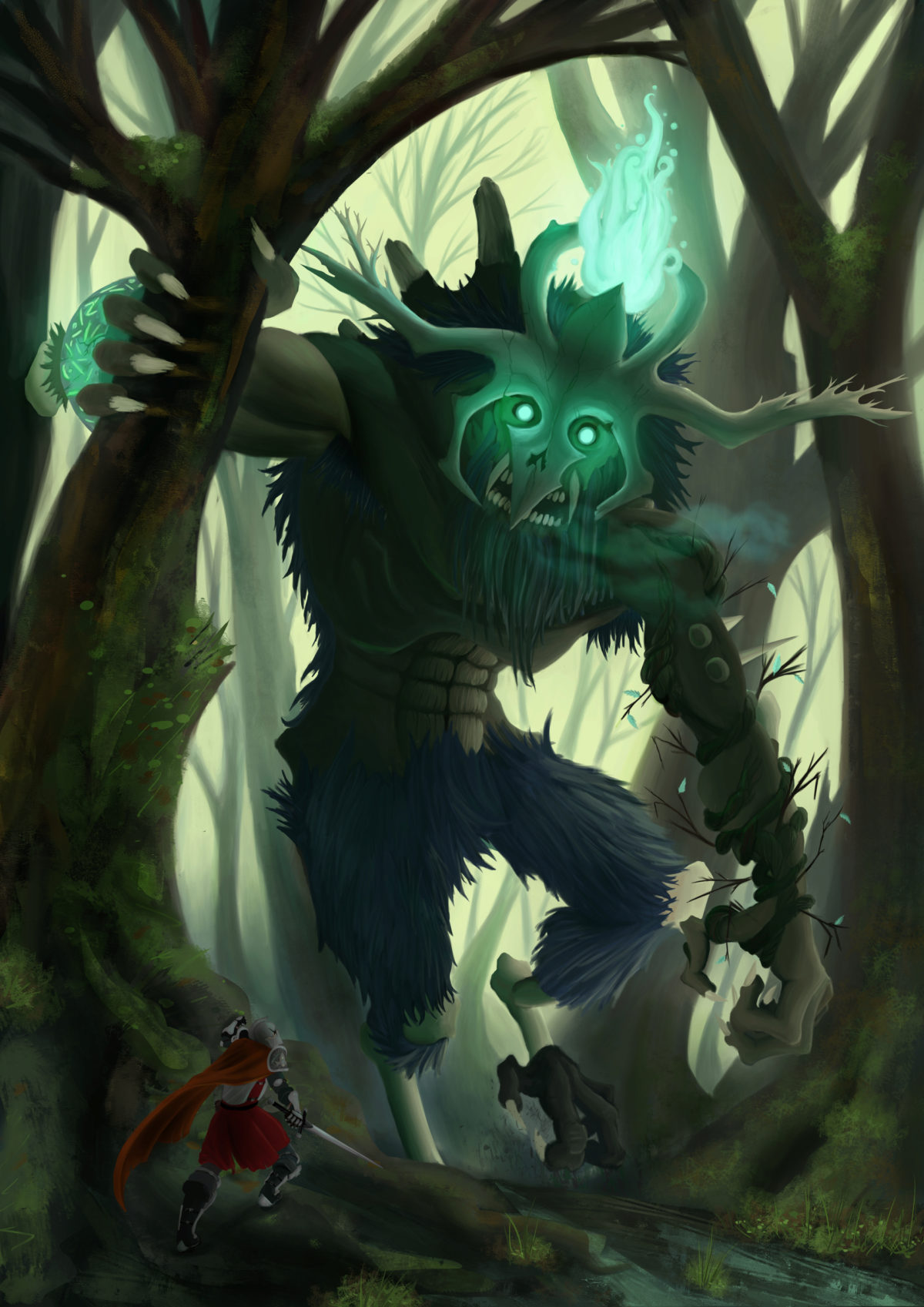 Final Boss, The Skudulk, The Gardian of the Dark Forest | Skillmill